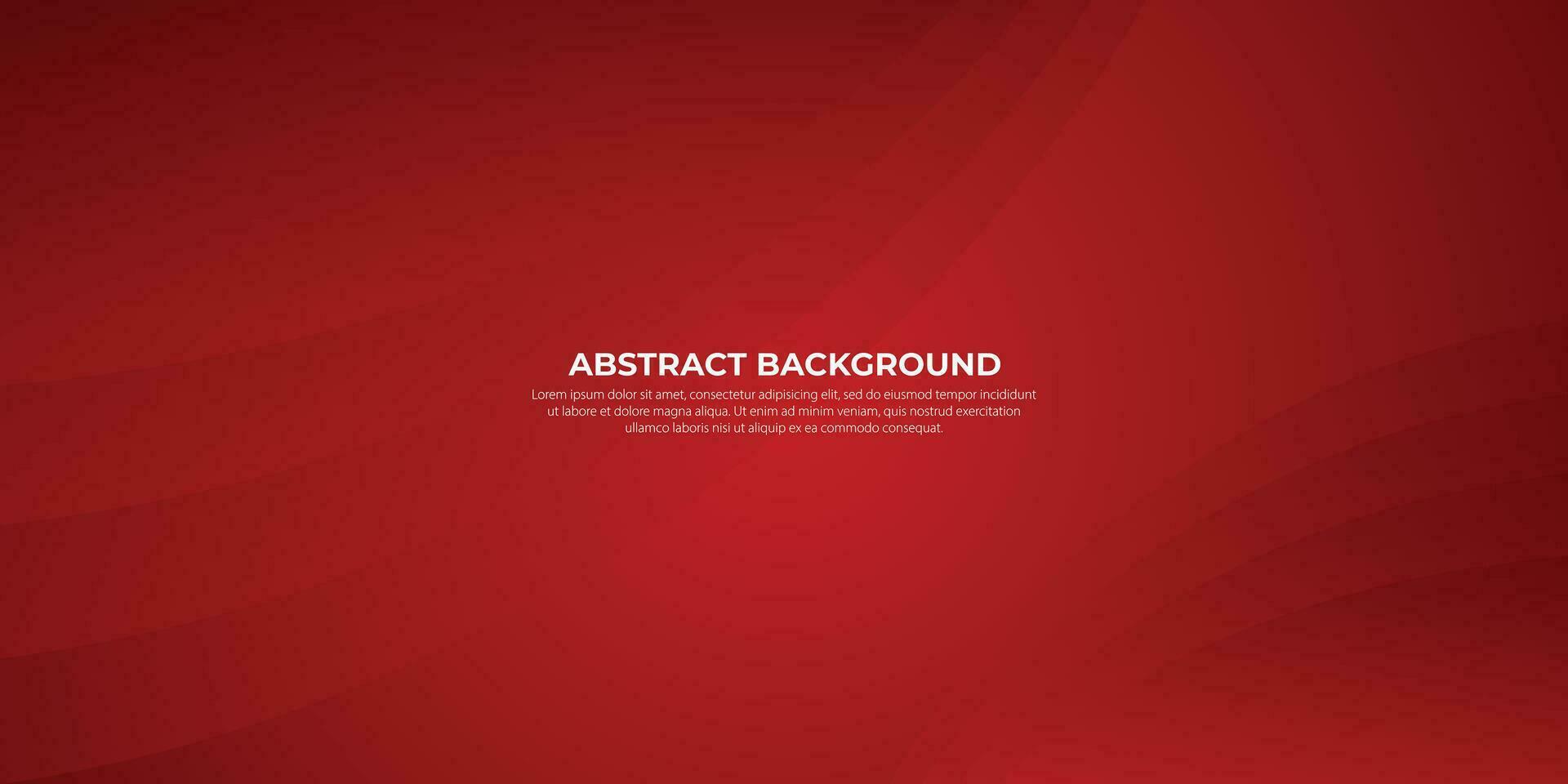 Gradient Red Abstract Landscape Background vector