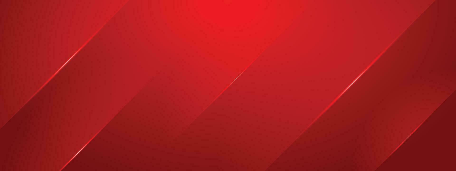 Red Abstract Minimalistic Banner Background vector