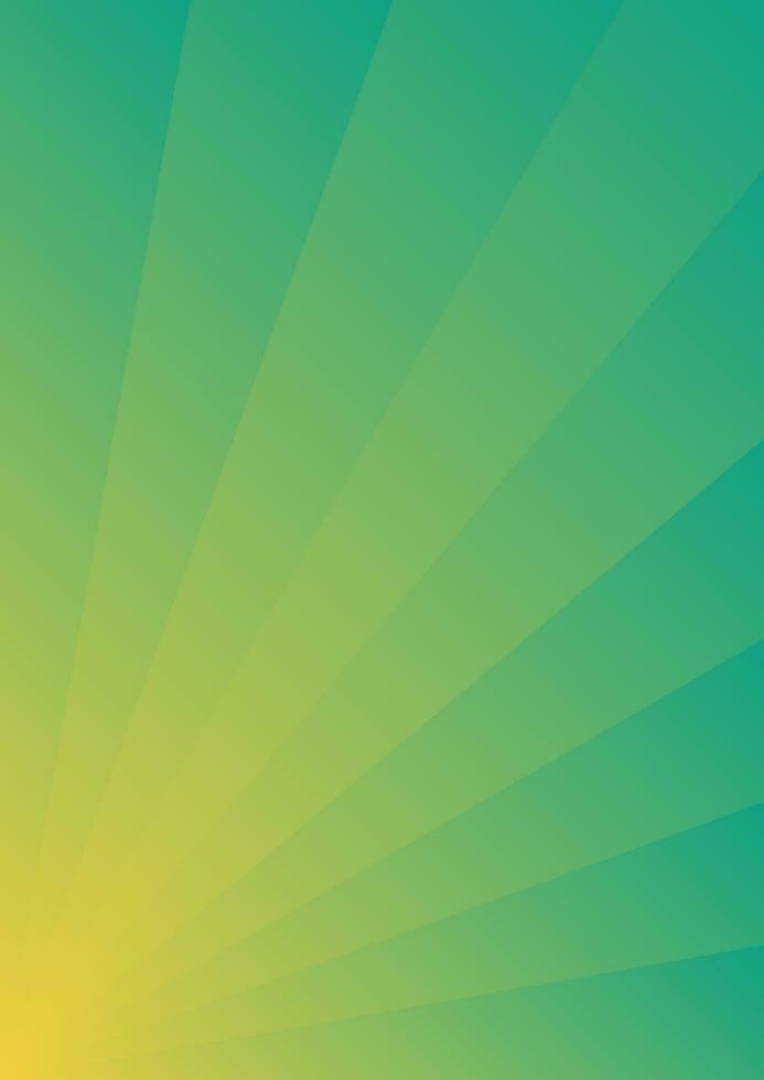 Yellow and green abstract gradation background design vector