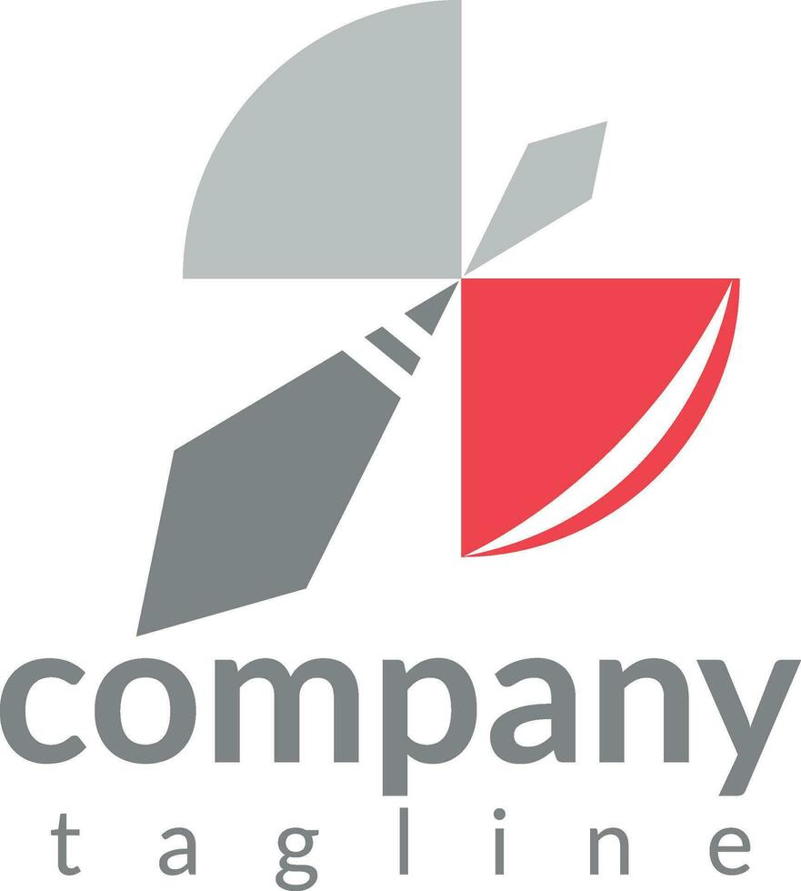 Ax logo template design, perfect for security company logo. vector