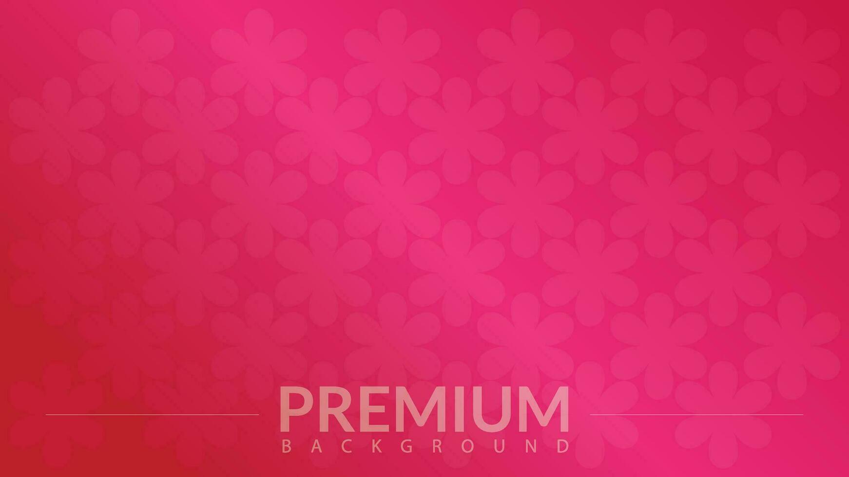 4k gradient pink flower background vector