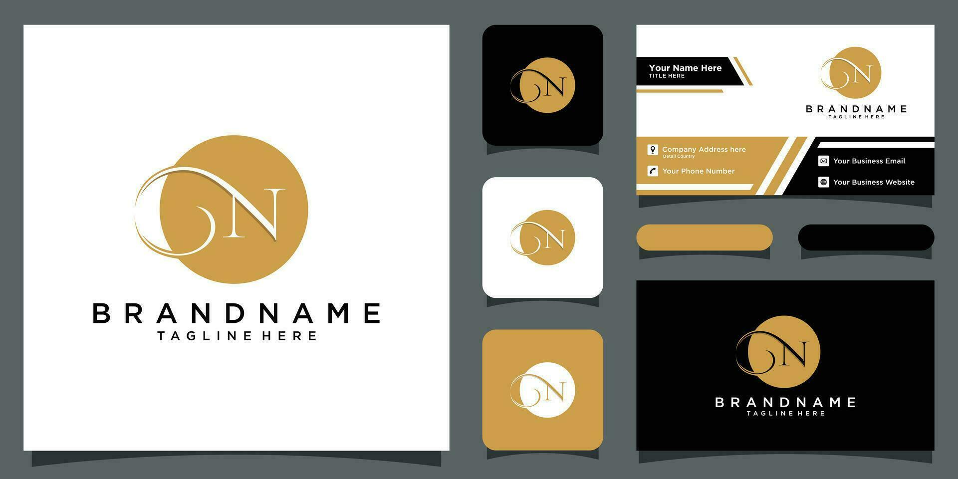 Letter N Logo Design for business and company identity with luxury concept  19514641 Vector Art at Vecteezy