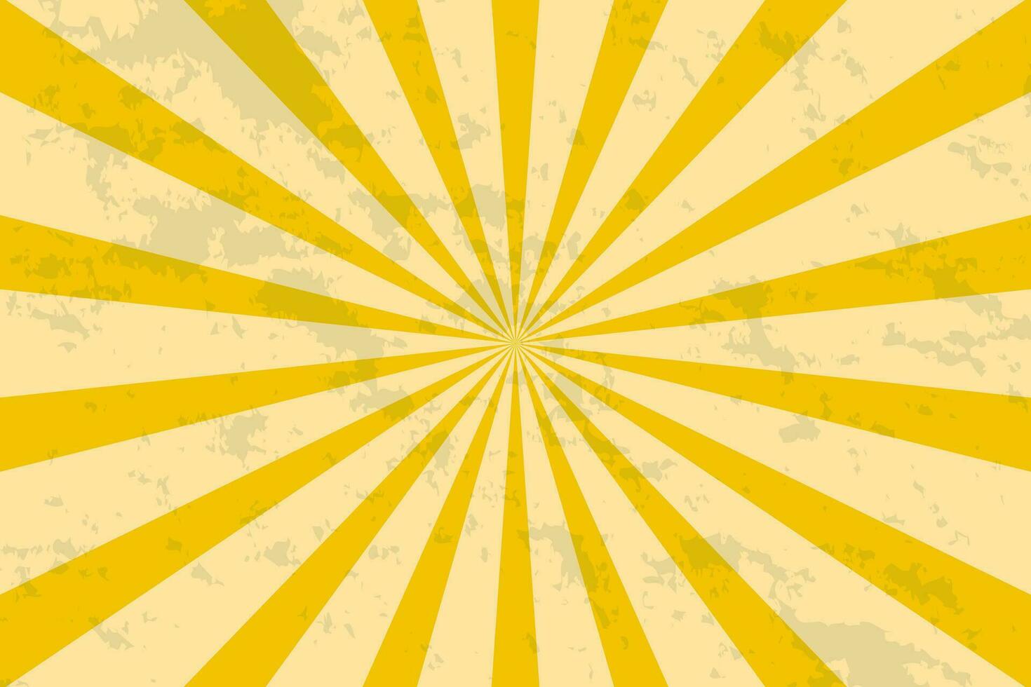 Sun rays background, psychedelic wavy retro 60s 70s design. Fun hippie background. Vector wallpaper templates. Circus poster template