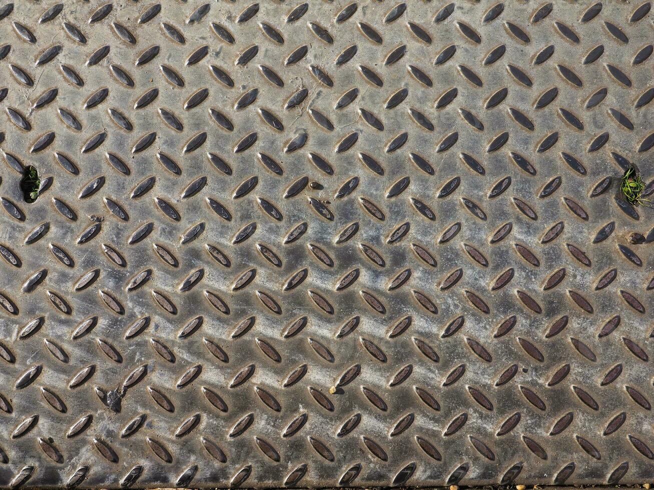 fondo de textura de acero gris de estilo industrial foto