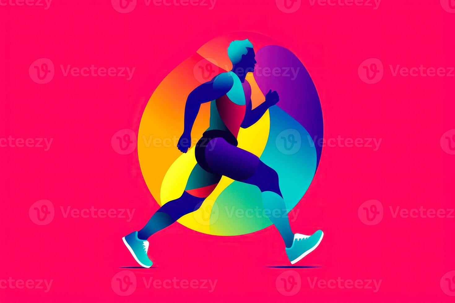 Jogging coloré store