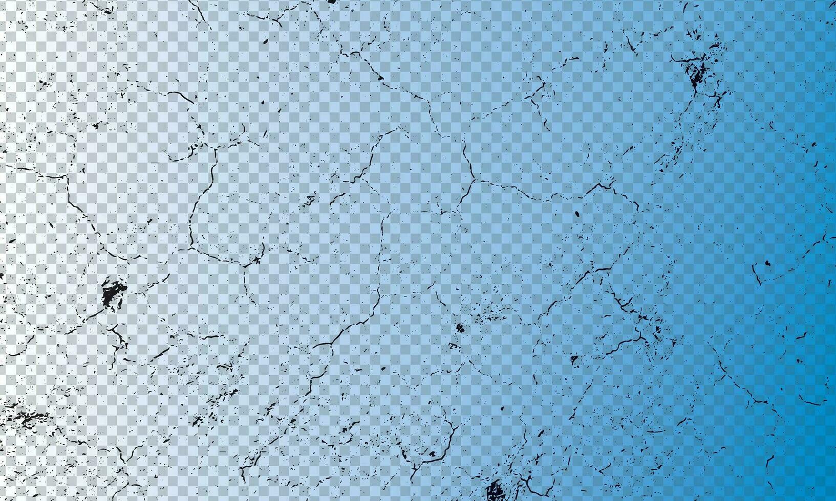 grunge effect on gradient color white stroke crack effect on blue background damage texture water splash, effect, splashing, grunge background, vector