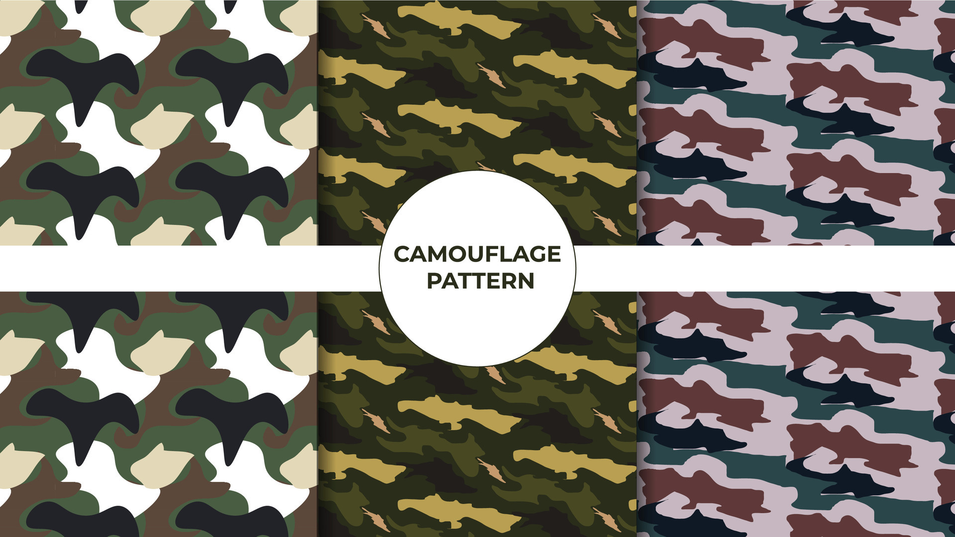 Camouflage pattern design vector template 25405068 Vector Art at Vecteezy Camouflage pattern design vector template 25405068 Vector Art at Vecteezy