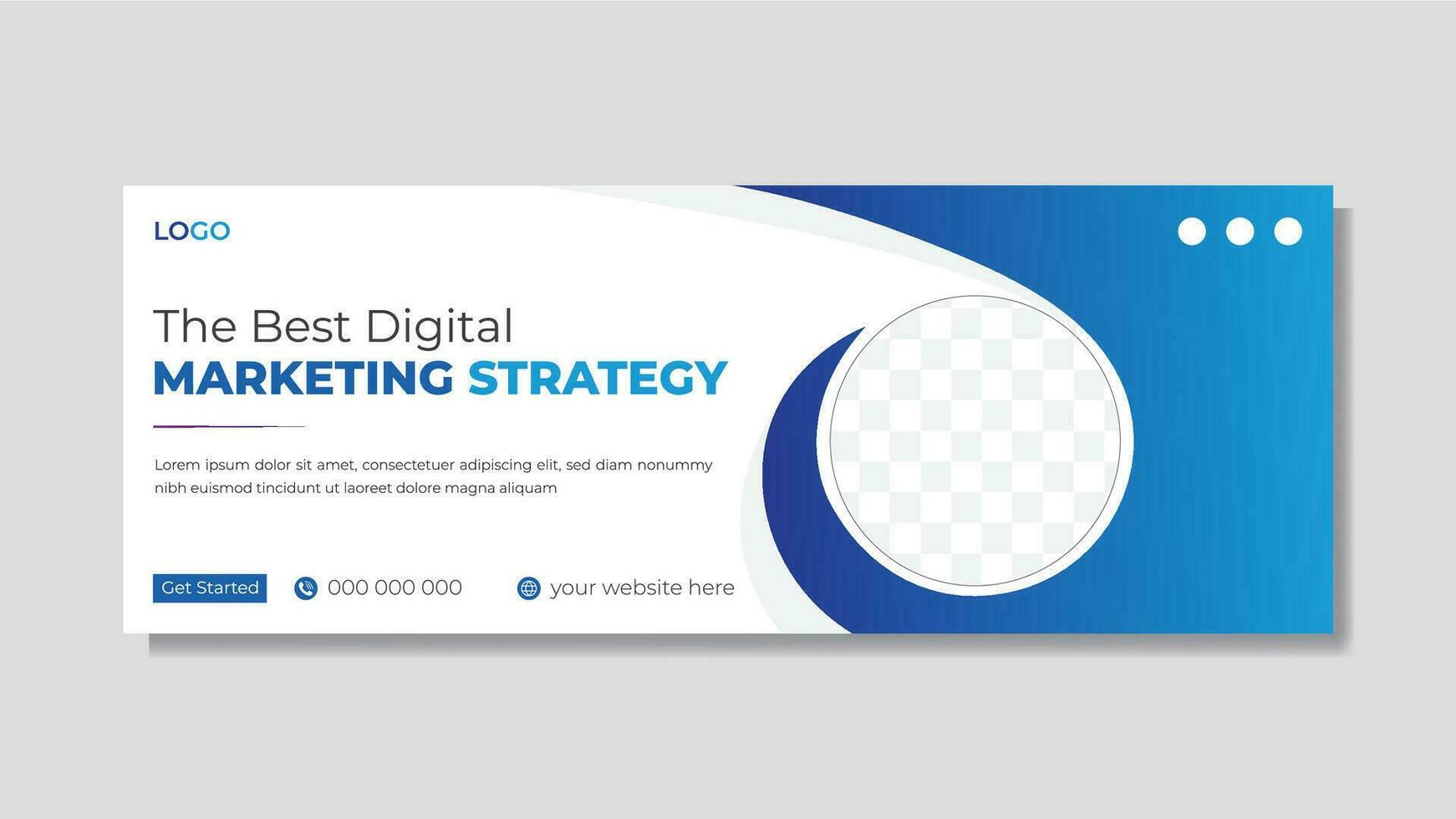 Professional creative corporate timeline cover design vector template.