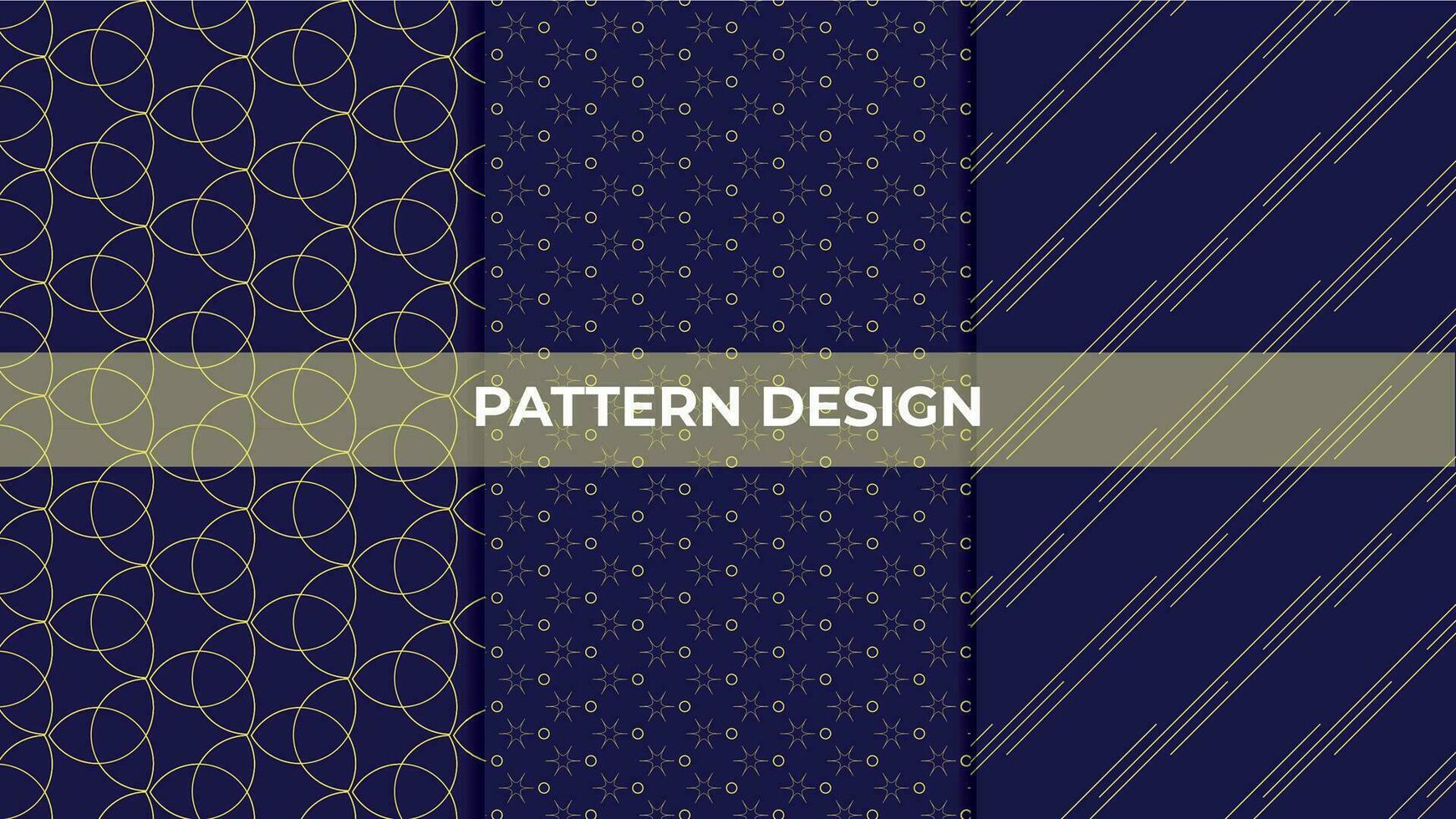 Modern seamless geometric pattern design vector template.