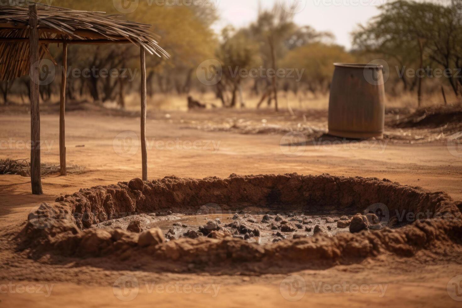 drought, water shortage in African countries photo