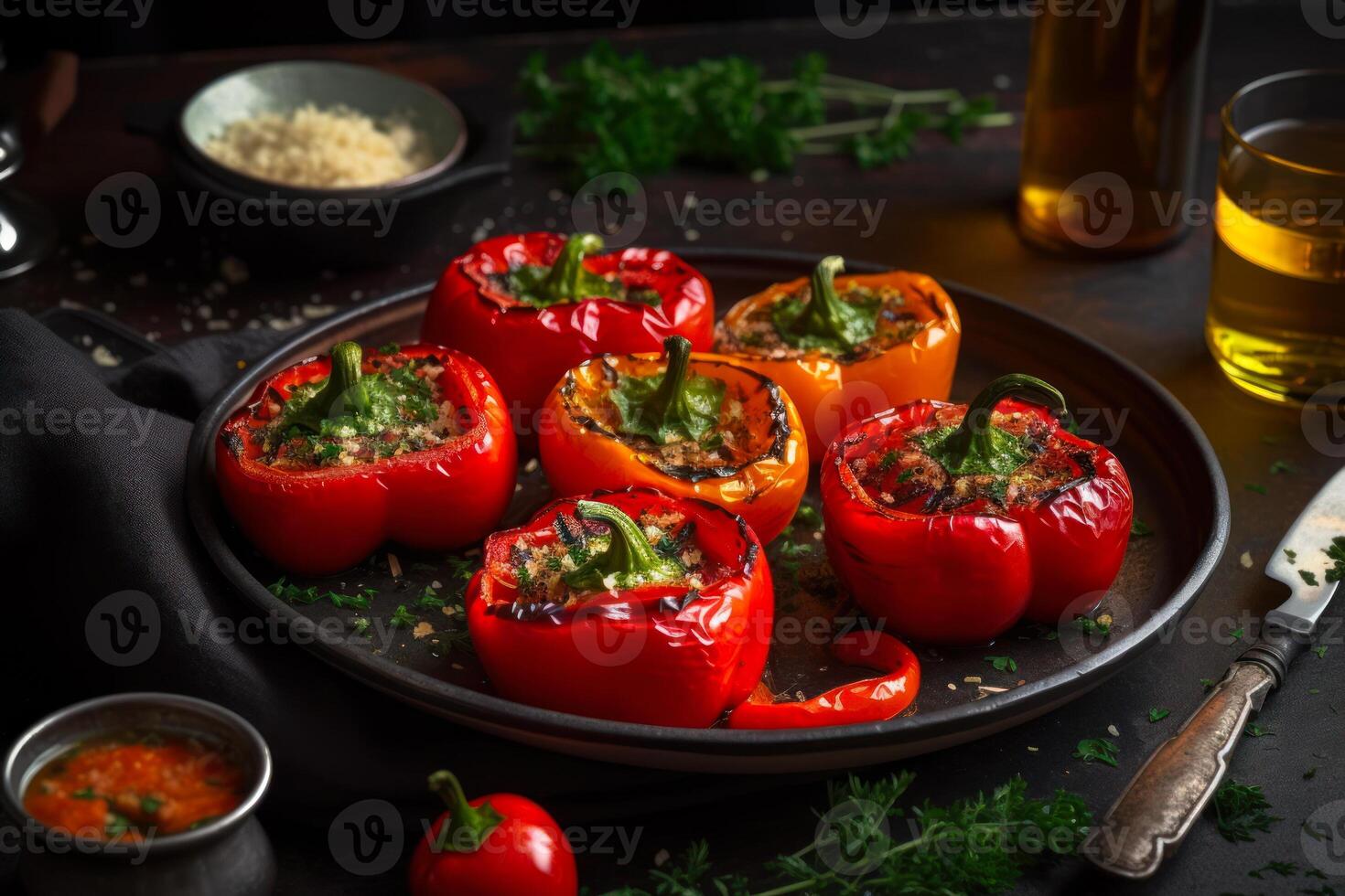 stuffed bell pepper photo