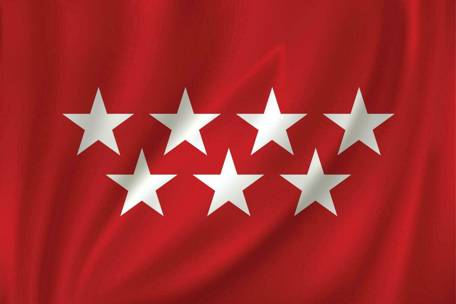 Flag waving in the wind vector
