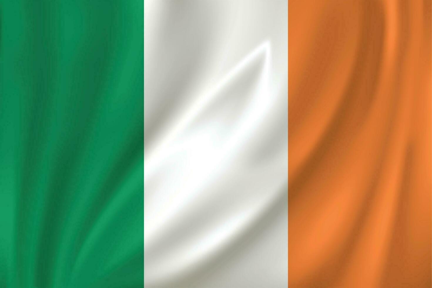 Flag waving in the wind vector
