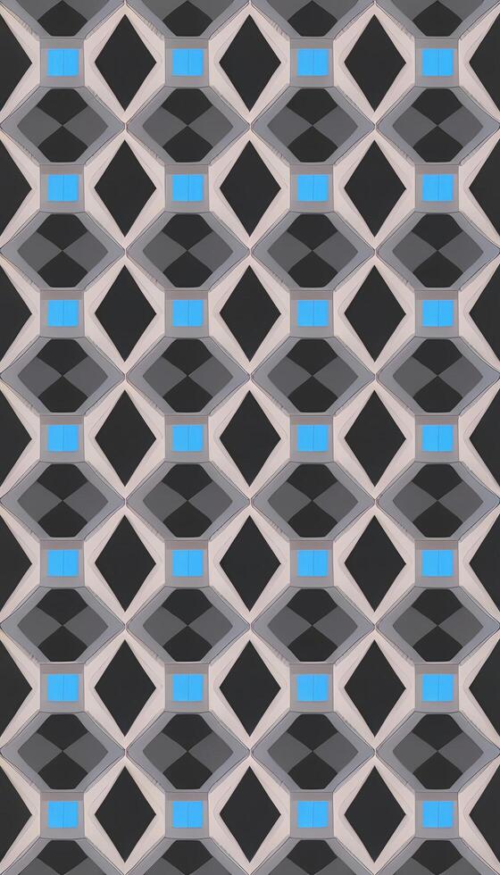 Geometric patterns, Create a geometric pattern with a repeating pattern. AI Generative photo