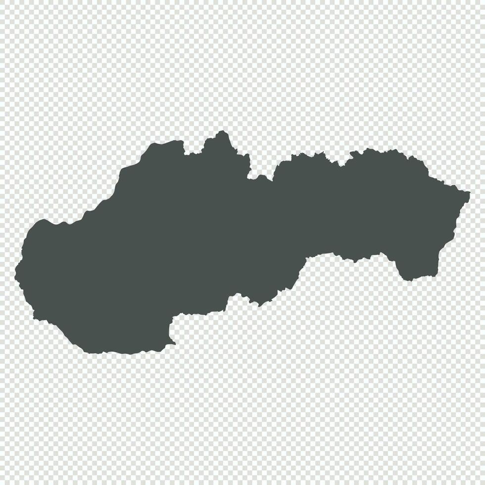 High detailed isolated map - Colombia vector