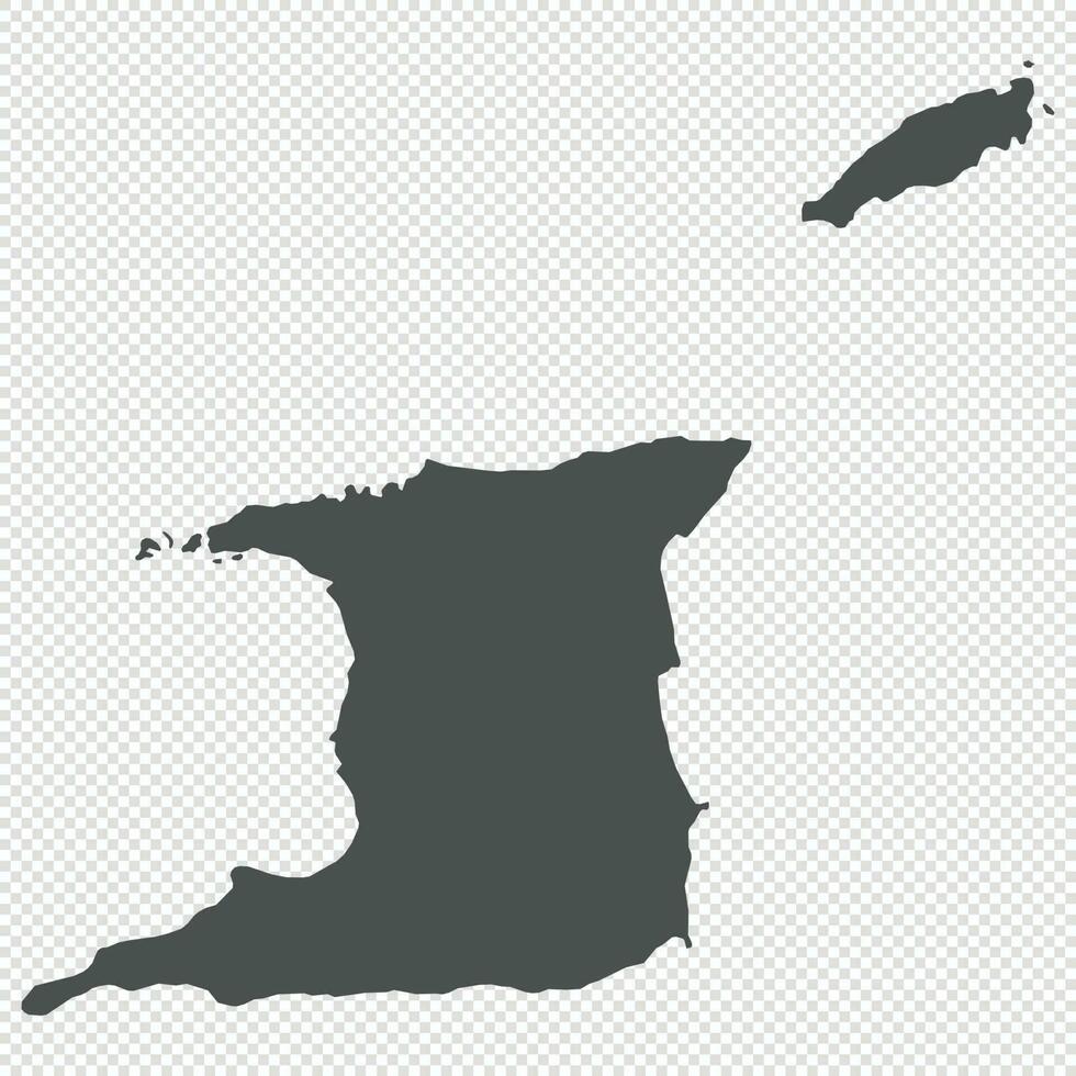 High detailed isolated map vector
