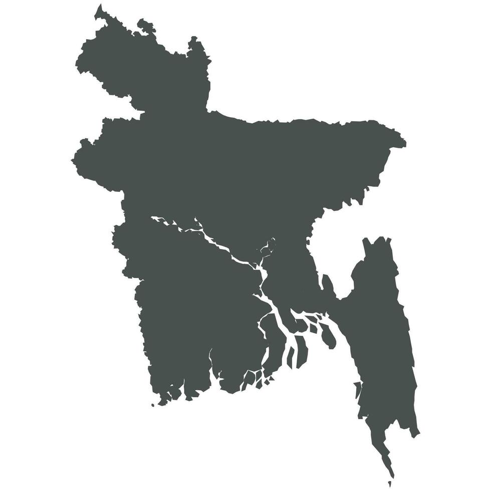 High detailed isolated map vector
