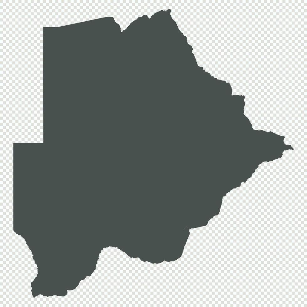 High detailed isolated map vector
