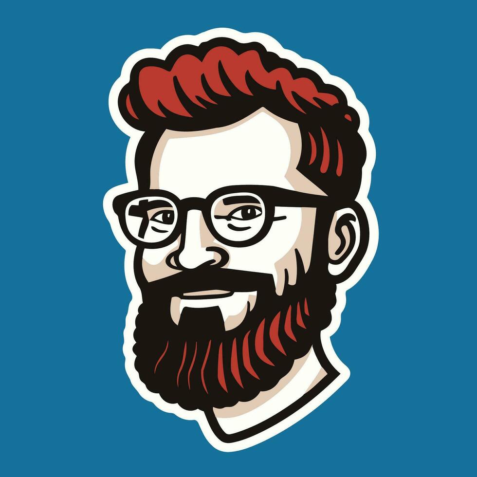 Different Hipster Style Haircuts, Glasses, Beard, Mustache, Bowtie And Hats  Collection. Man Faces Avatar Creator. Create Your Own Hipster Icons For  Social Media Or Web Site Royalty Free SVG, Cliparts, Vectors, and