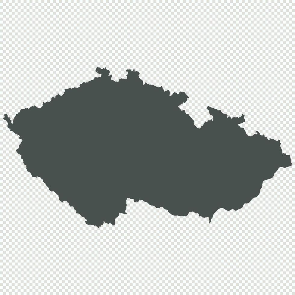 High detailed isolated map vector