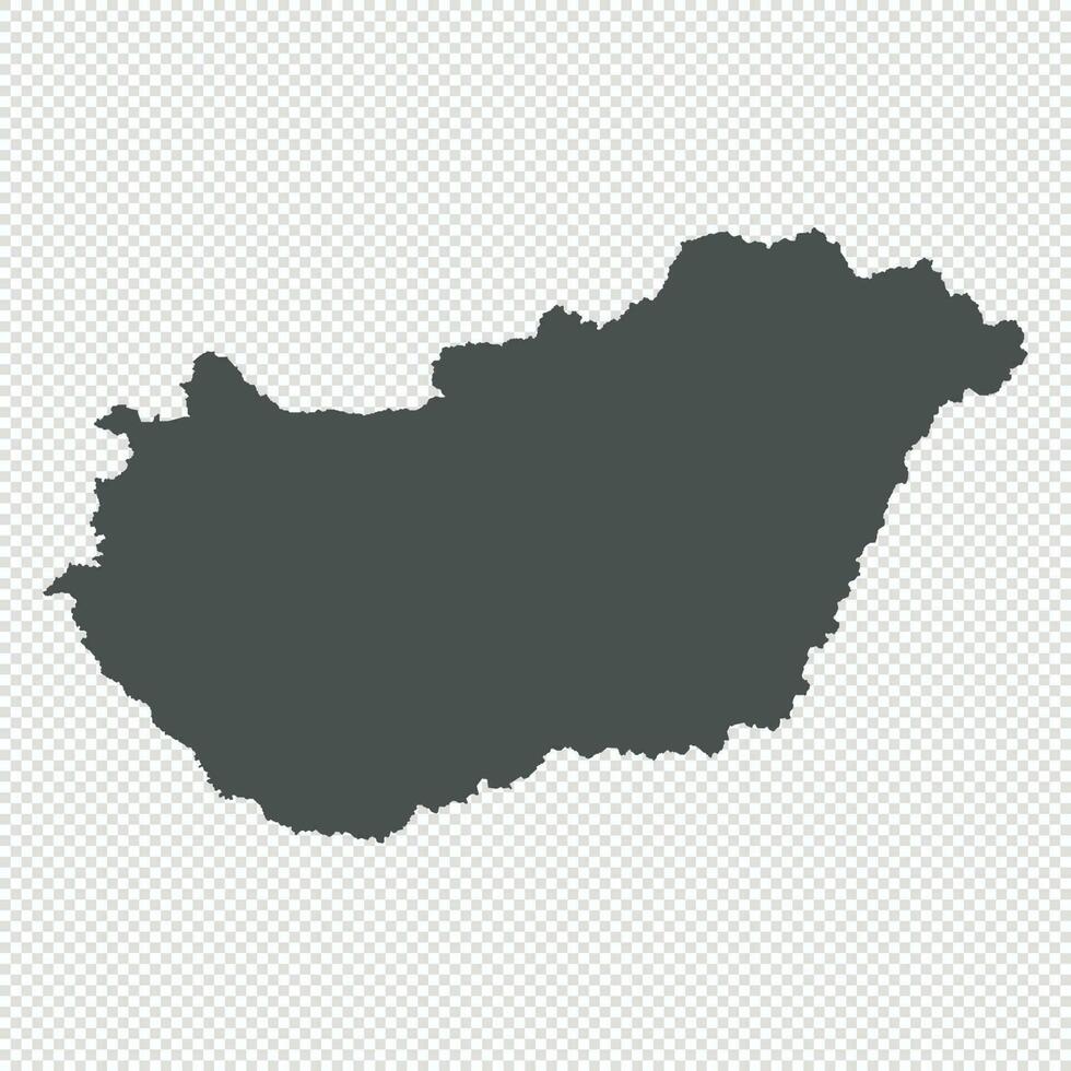 High detailed isolated map - Colombia vector