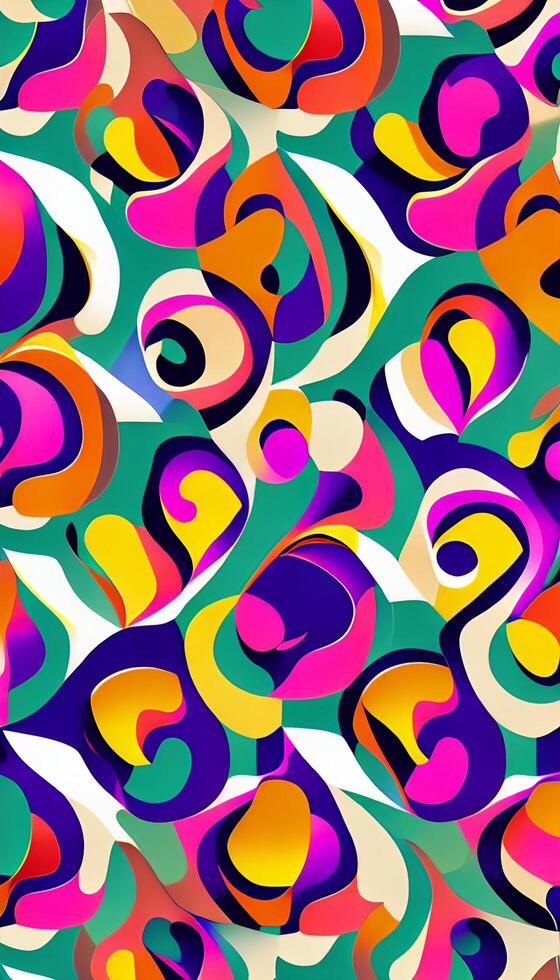 Abstract patterns, Design an abstract pattern with a unique and eye-catching pattern. photo