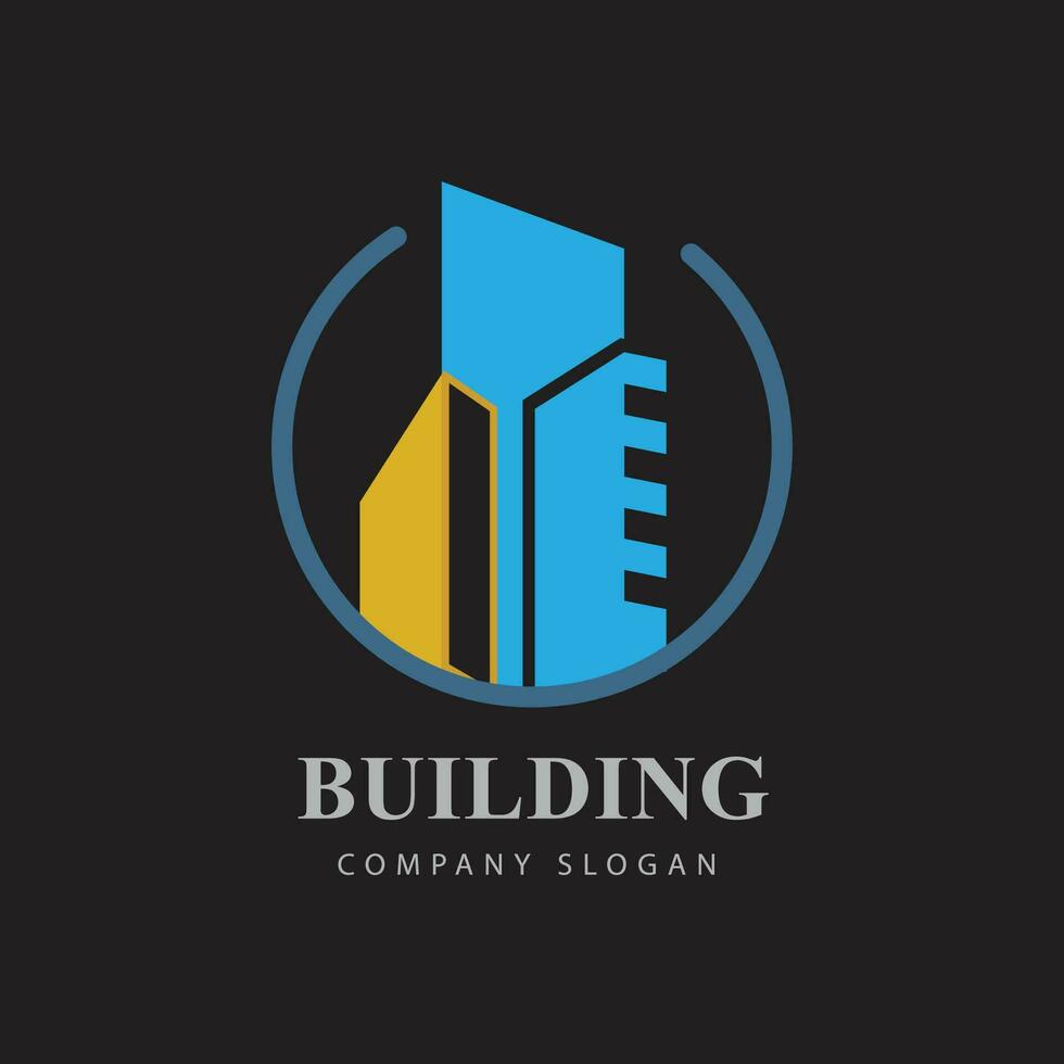 Construction logo vector design template