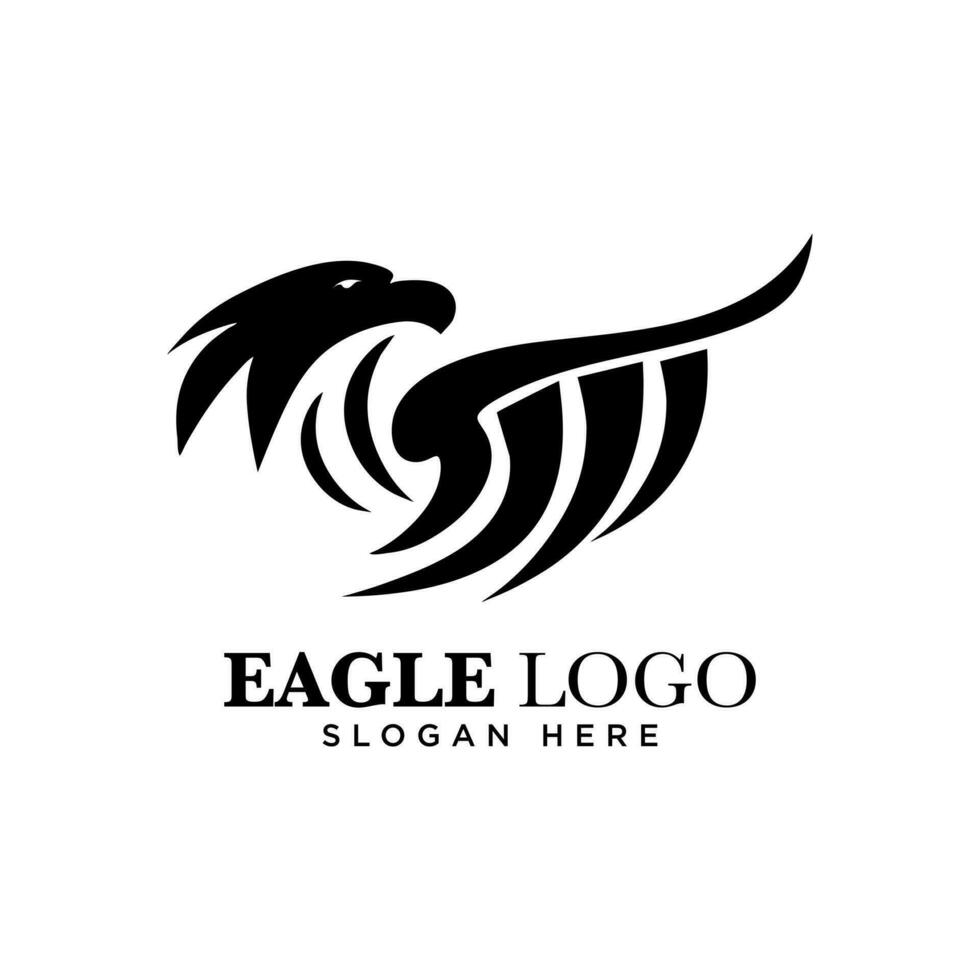 águila logo diseño vector, vector ilustración, empresa logo