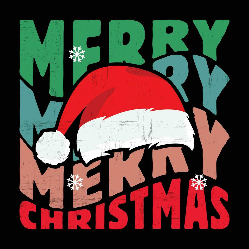 Merry Christmas, Santa vector