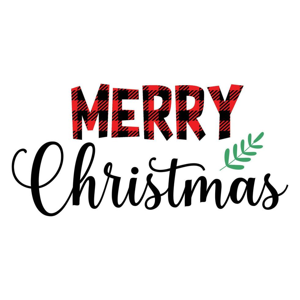 Merry Christmas print template vector