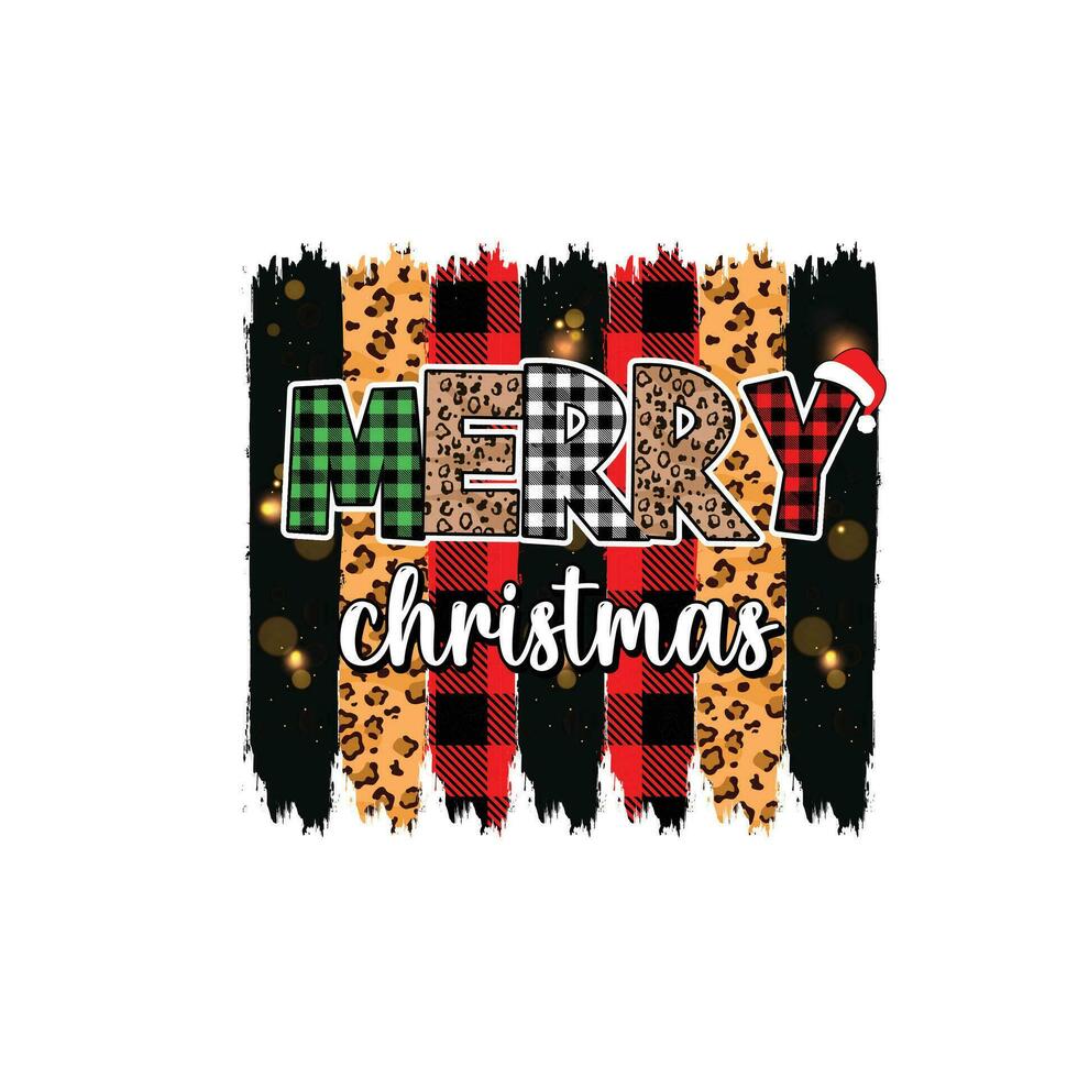 Merry Christmas SVG design vector