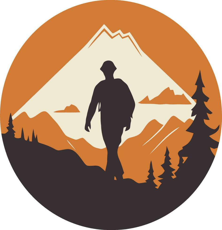 adventurer travel logo vector