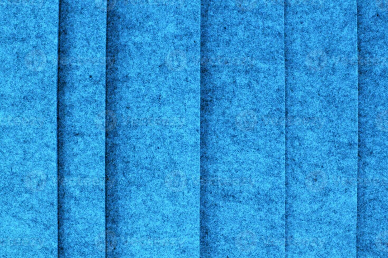 Soft blue stripes felt texture material background. Surface of fabric wool material for handmade creative. Scrapbooking, felting item. Natural rough textile fiber pattern photo