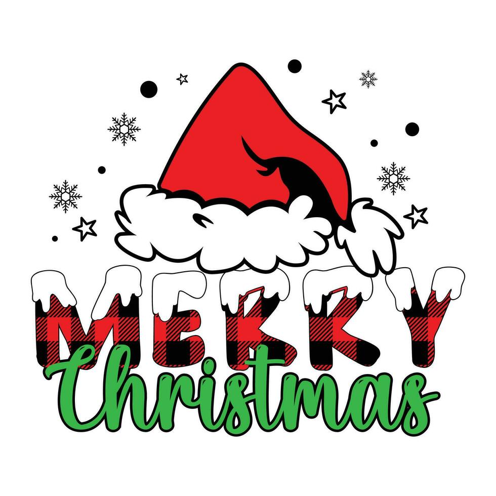 Merry Christmas design vector