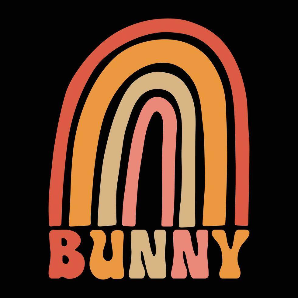 Bunny Easter Sunday vector