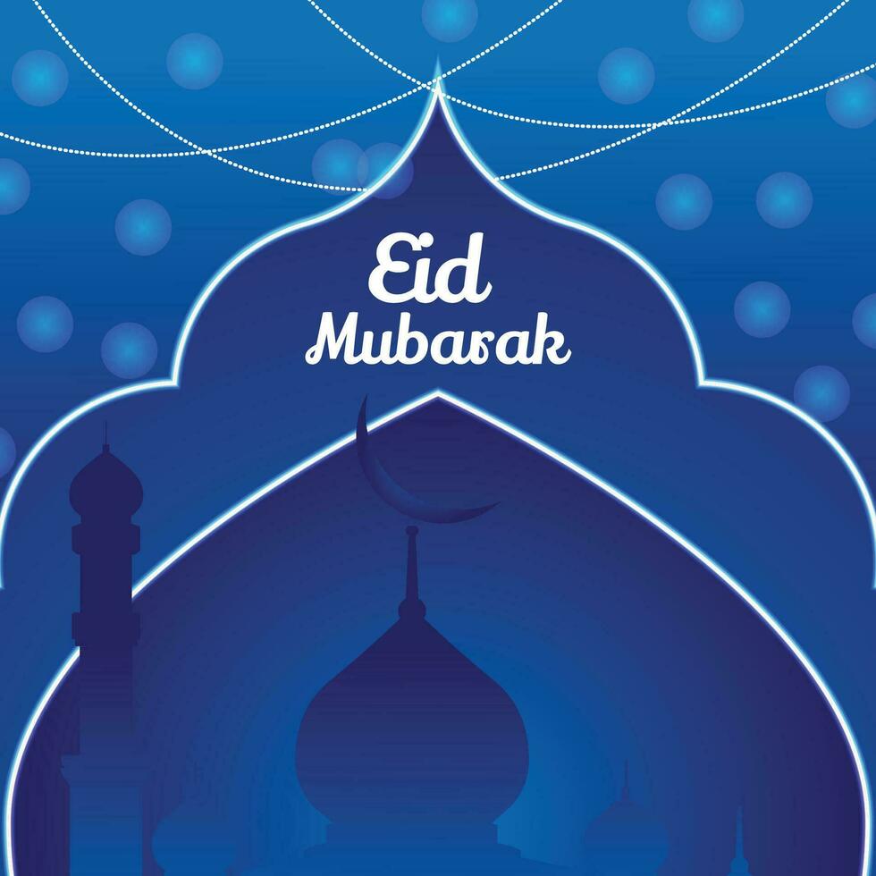 Mubarak Social Media Post Template Pro Vector