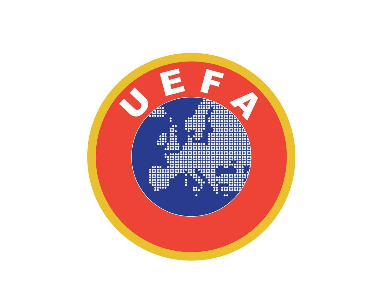 Uefa Europe Logo Symbol Abstract Design Vector Illustration
