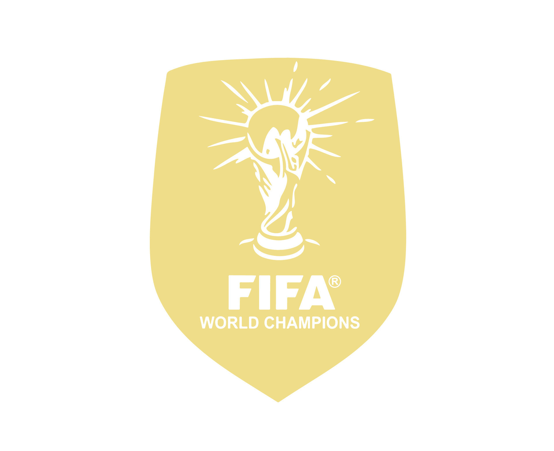 FIFA World Champion Badge for National and Club Teams Editorial