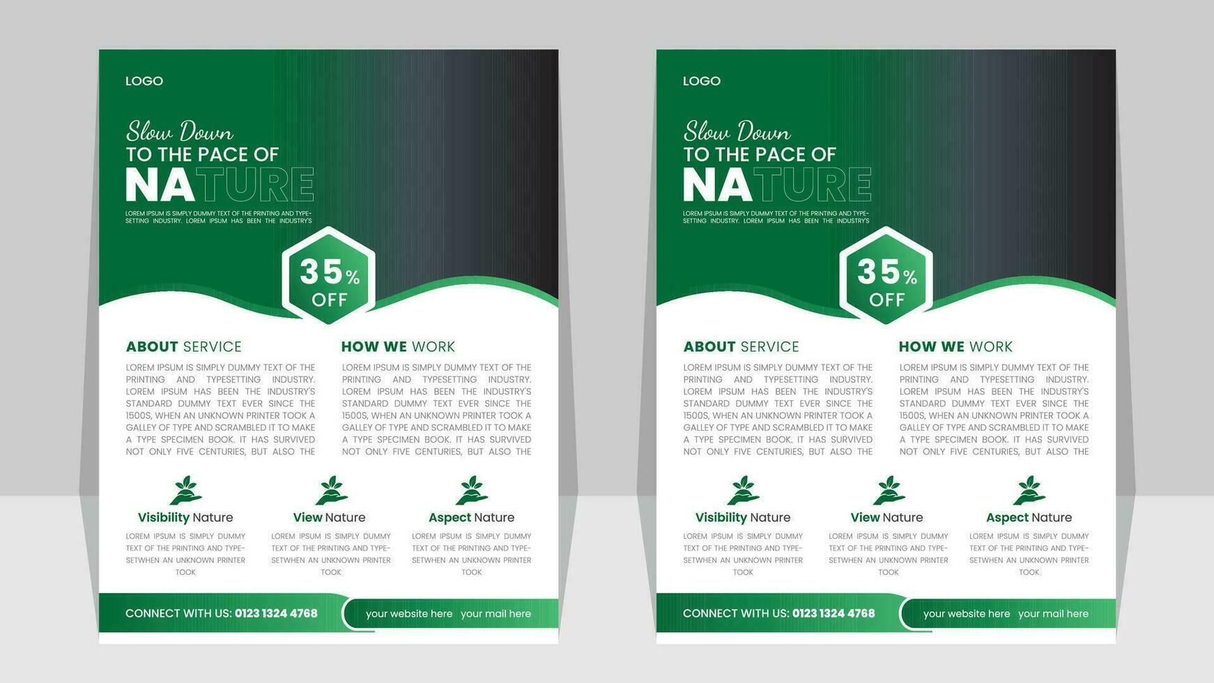 Business Flyer Template  Pro Vector