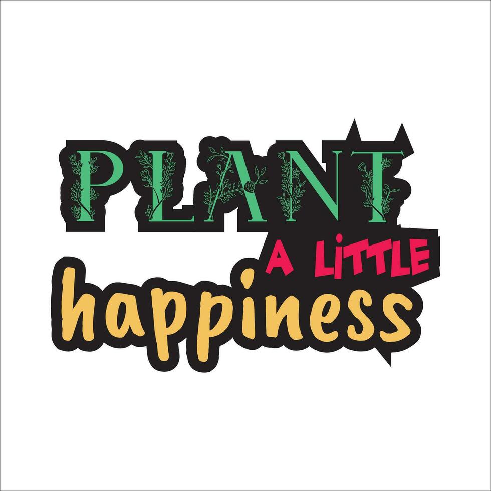 Gardening t shirt design vector