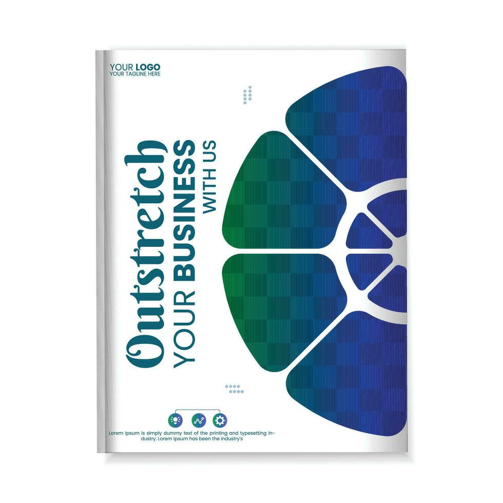 Corporate identity cover business vector design, advertising abstract background, Modern magazine layout template, Annual report for presentation.