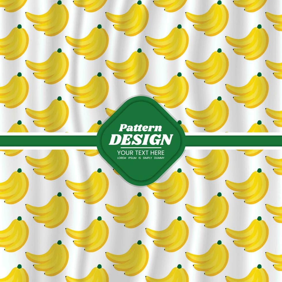 fruit pattern background design vector