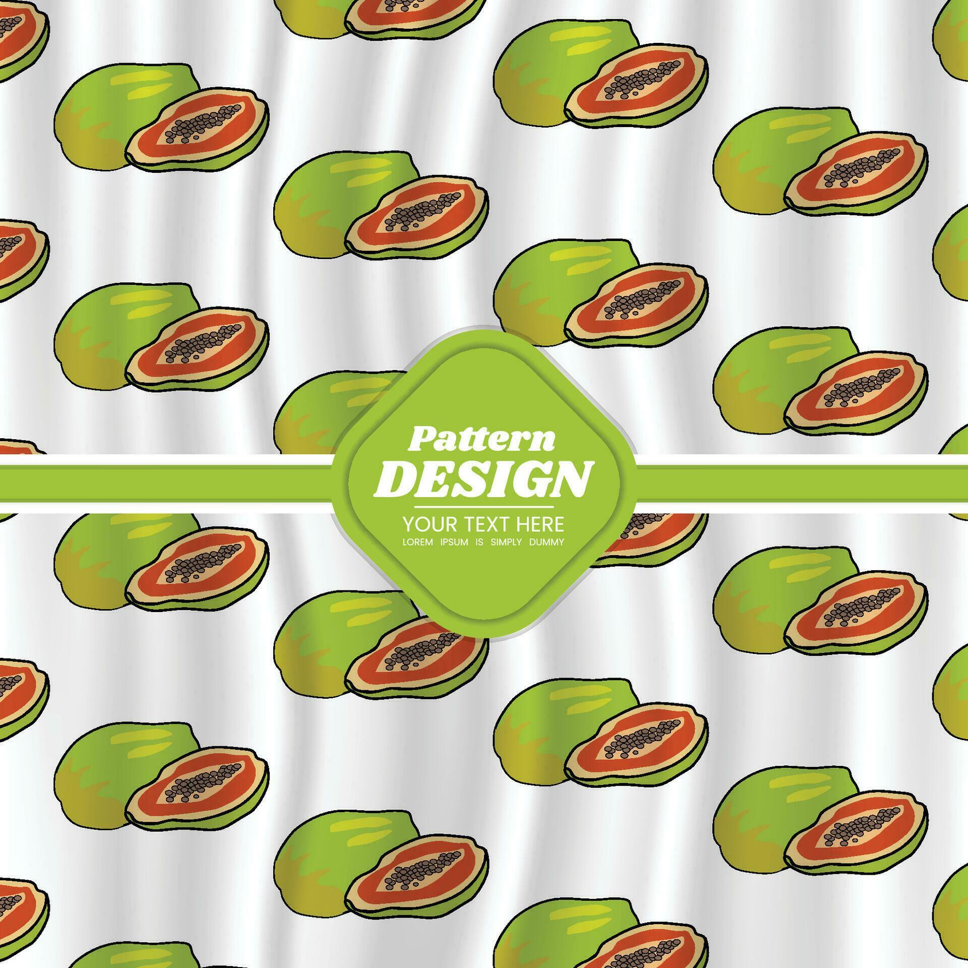 fruit pattern background design 25410040 Vector Art at Vecteezy