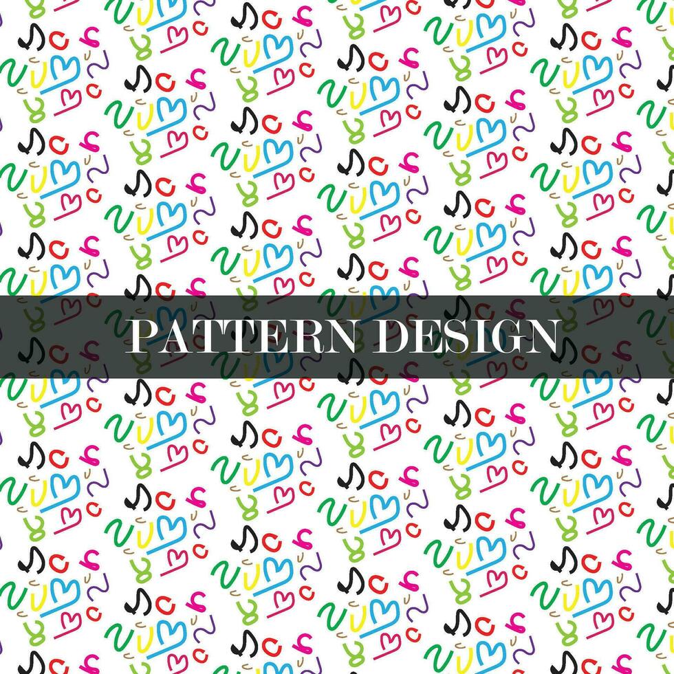 vector modern pattern design.