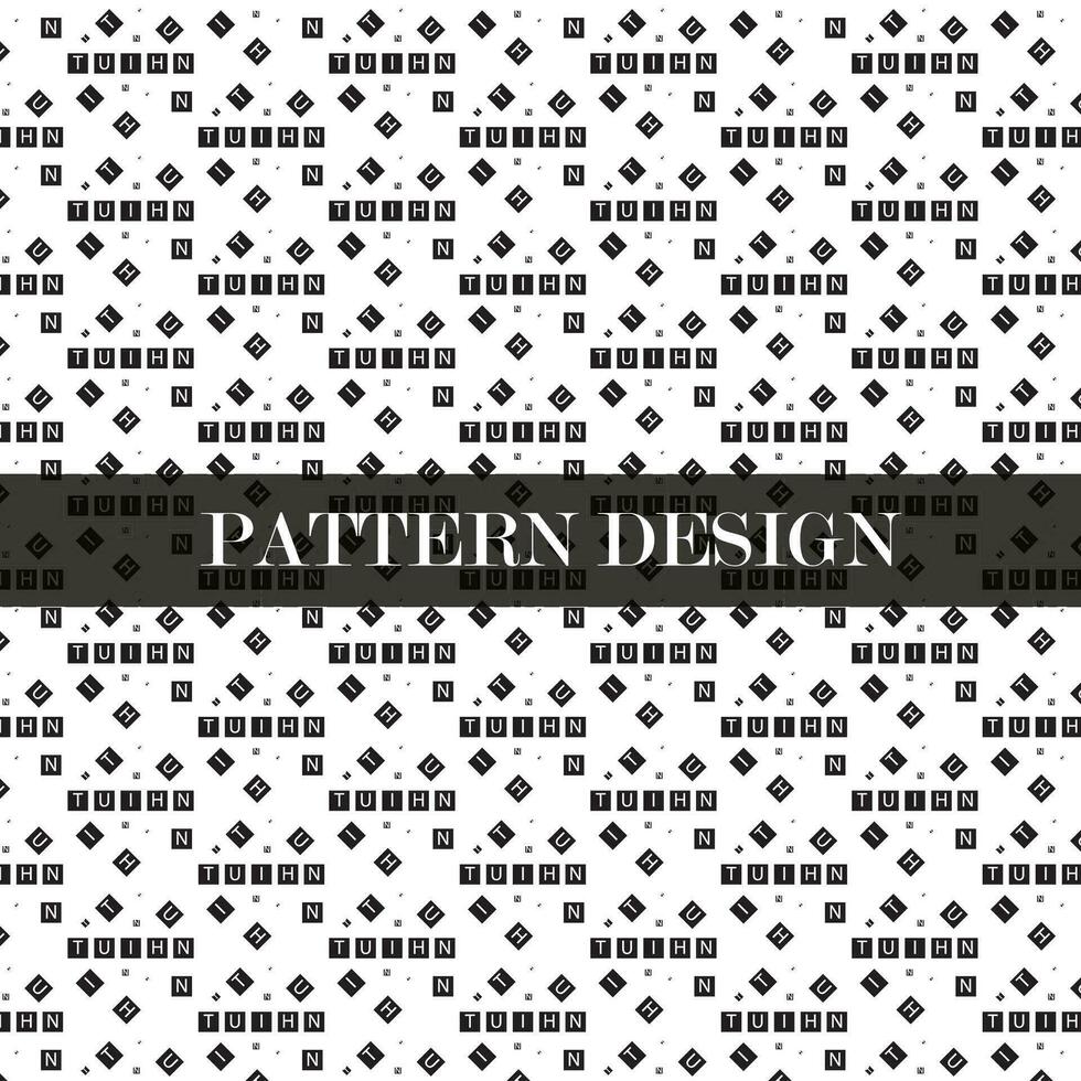 vector seamless pattern design