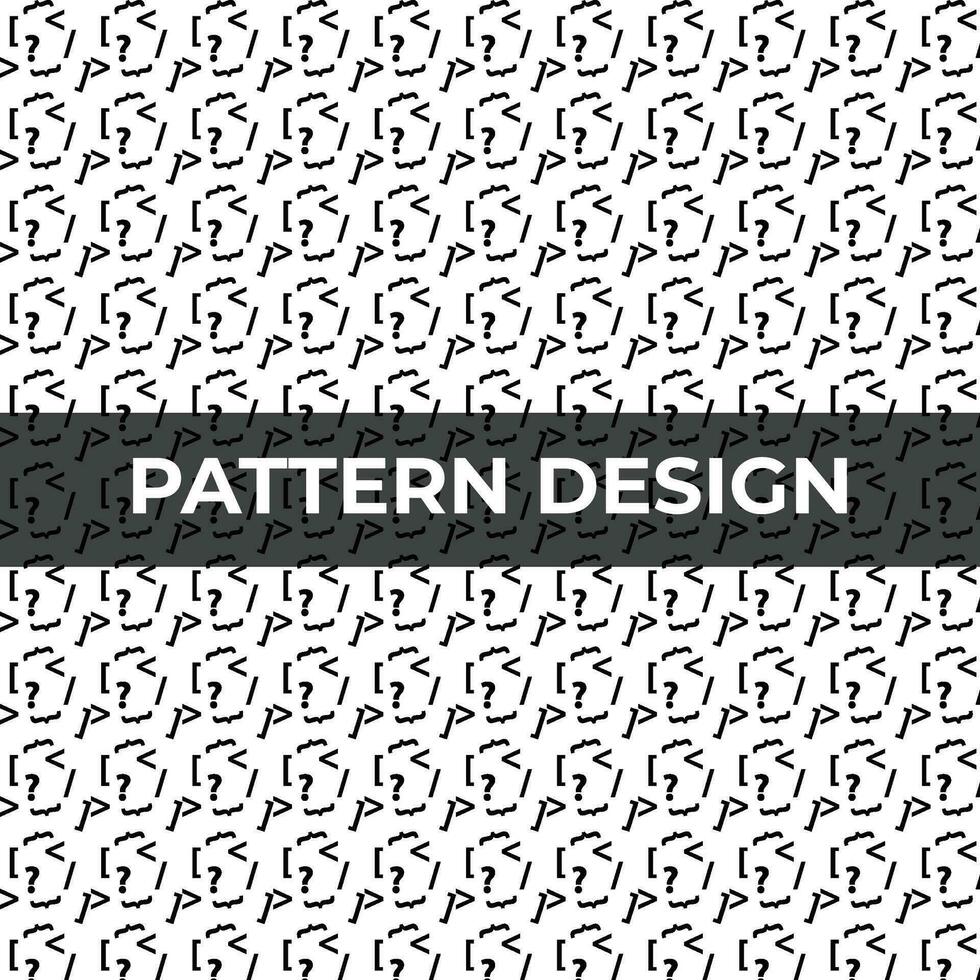 seamless pattern design vector