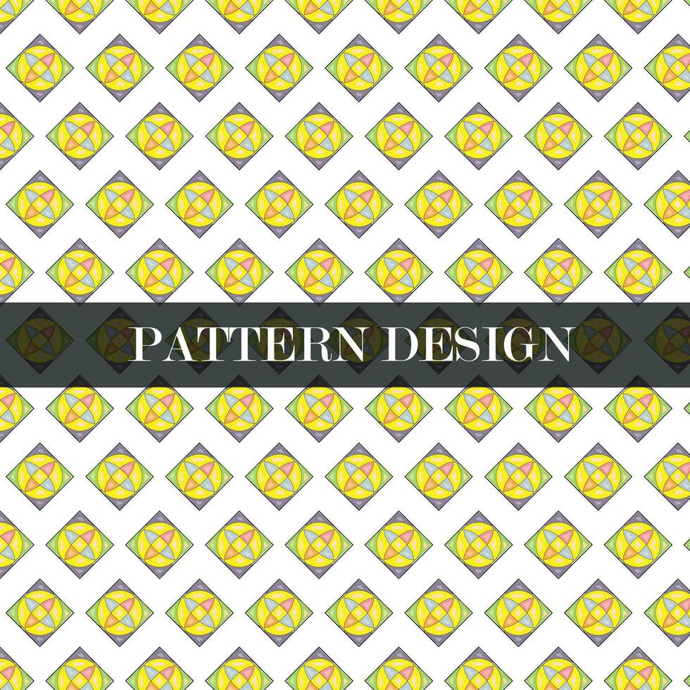 seamless geometric pattern design vector
