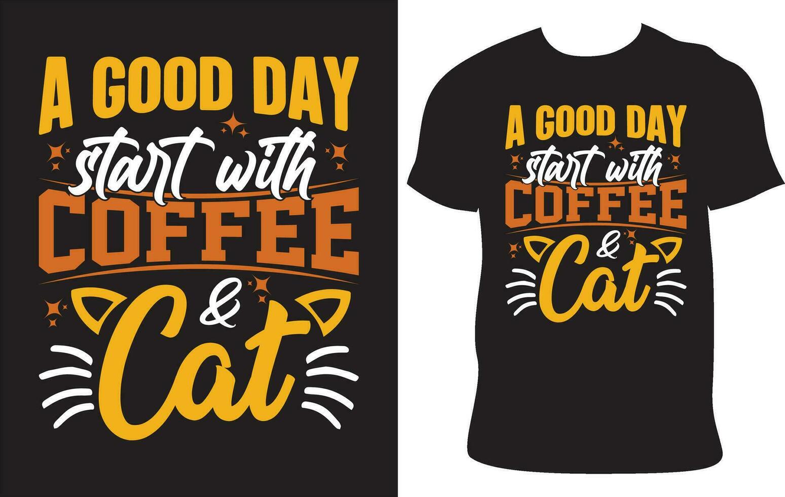 This funny coffee quote t-shirt designs is perfect for coffee lovers and people who just love coffee. This coffee designs is great gift idea for your friends, brother and family members. vector