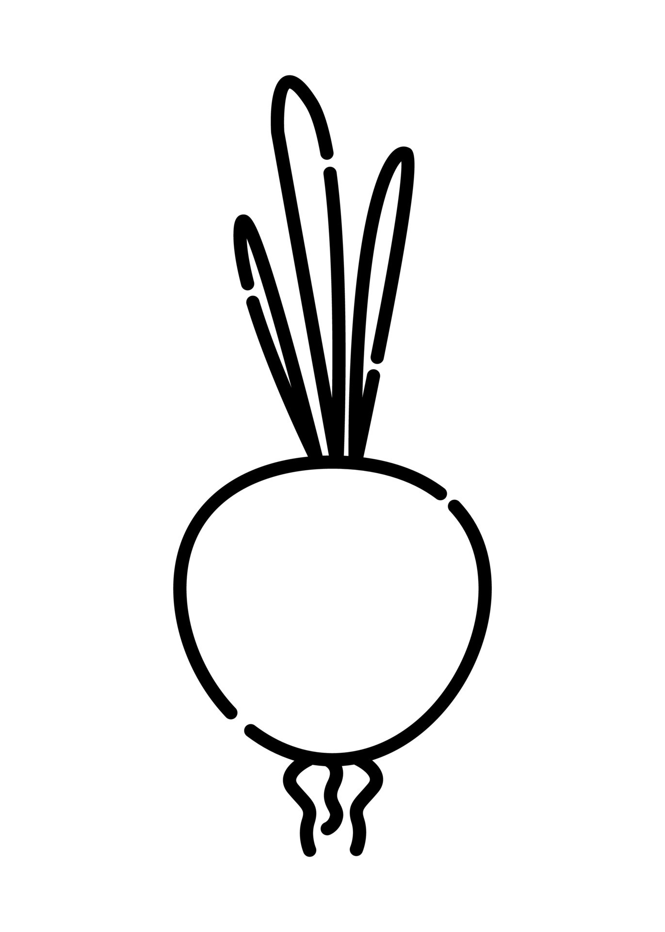 Onion black and white vector line icon 25410823 Vector Art at Vecteezy
