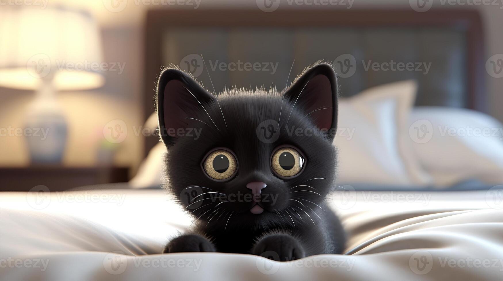 cat black aesthetic photo